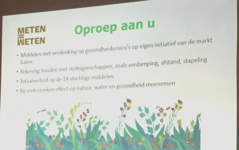 Meten=Weten in gesprek met CropLifeNL